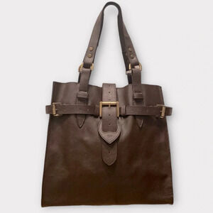 Mulberry Elgin Tote in Chocolate Pebbled Leather